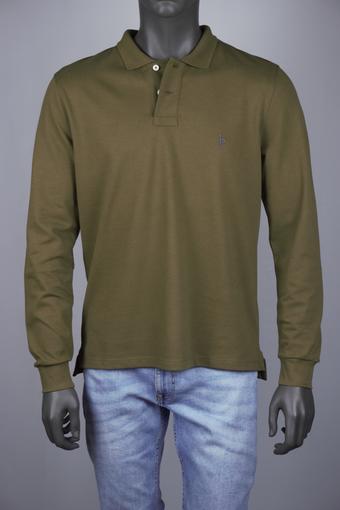 Casual-Fit Longsleeve Polo 