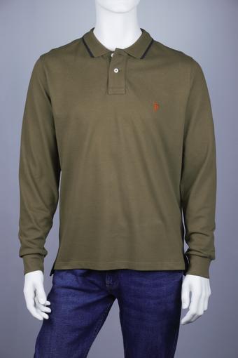 Casual-Fit Longsleeve Polo 